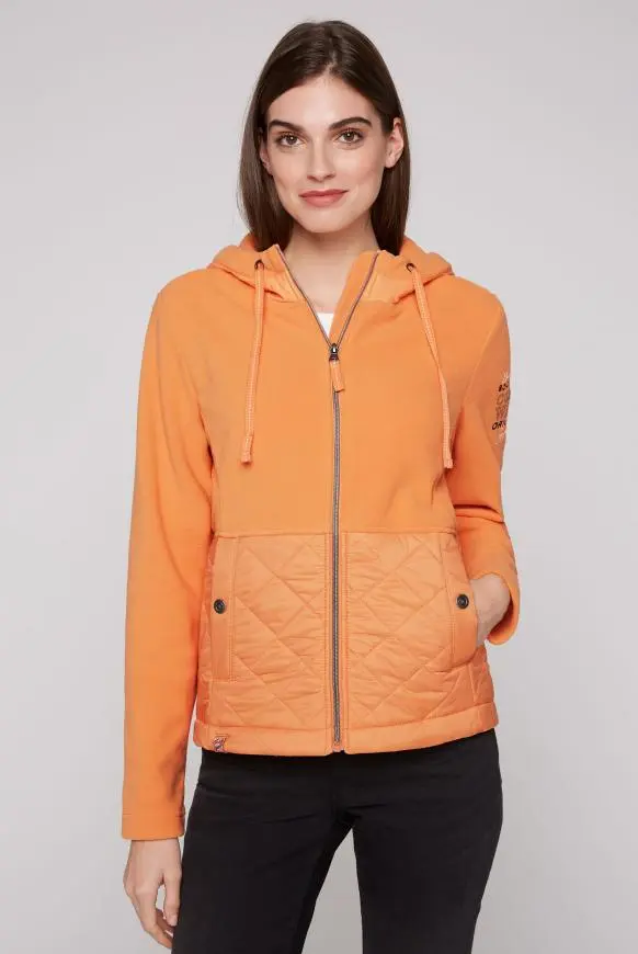 толстовка fleece apricot blush