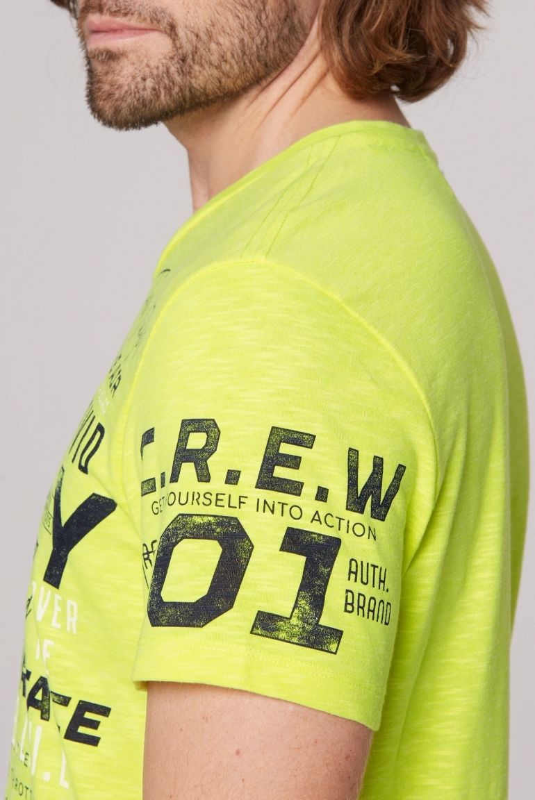 футболка electric yellow