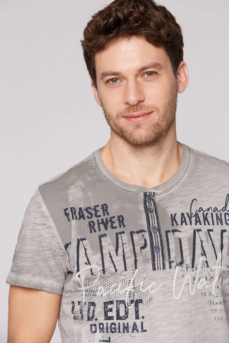 футболка polo grey