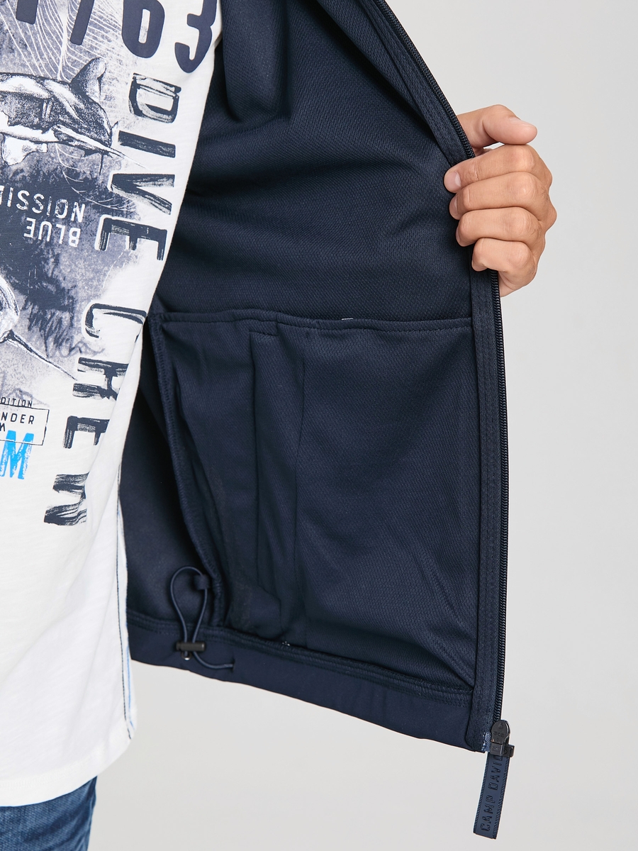 куртка softshell blue navy