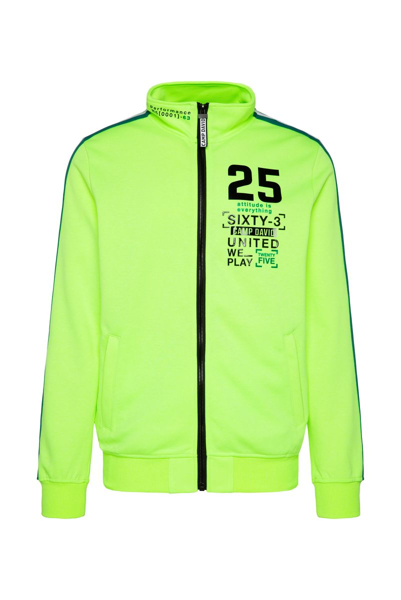 толстовка neon yellow