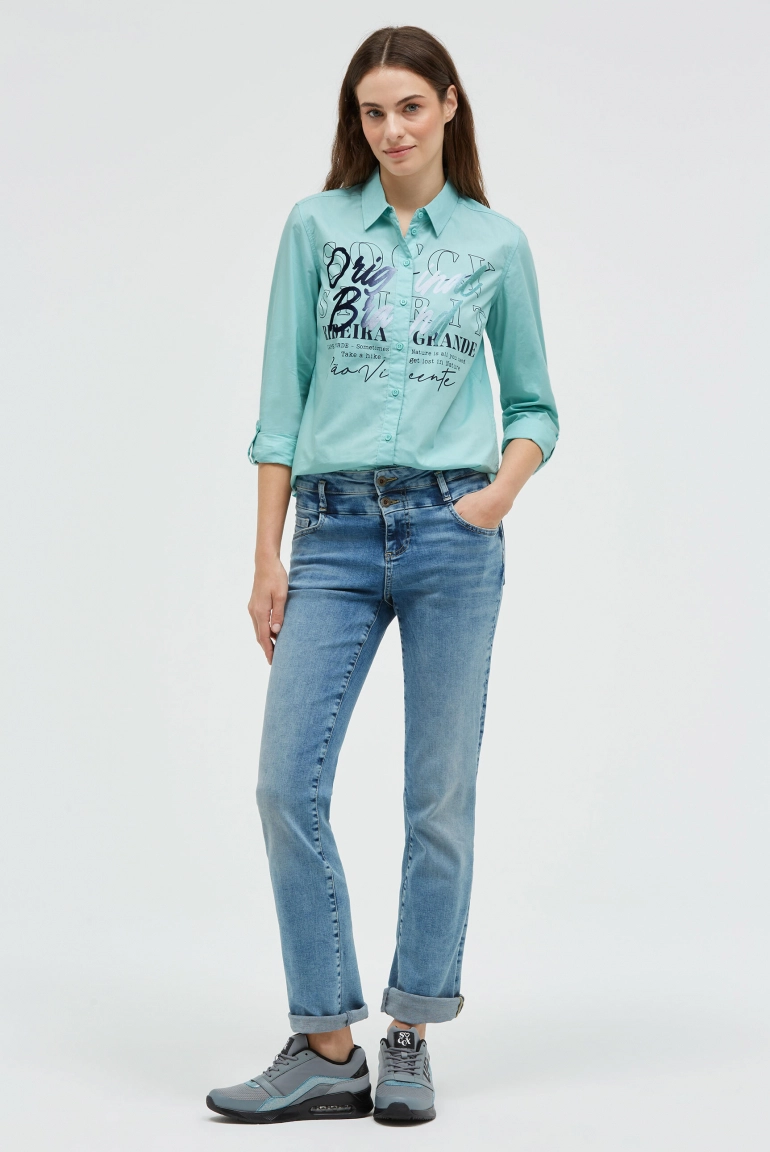 блуза misty mint