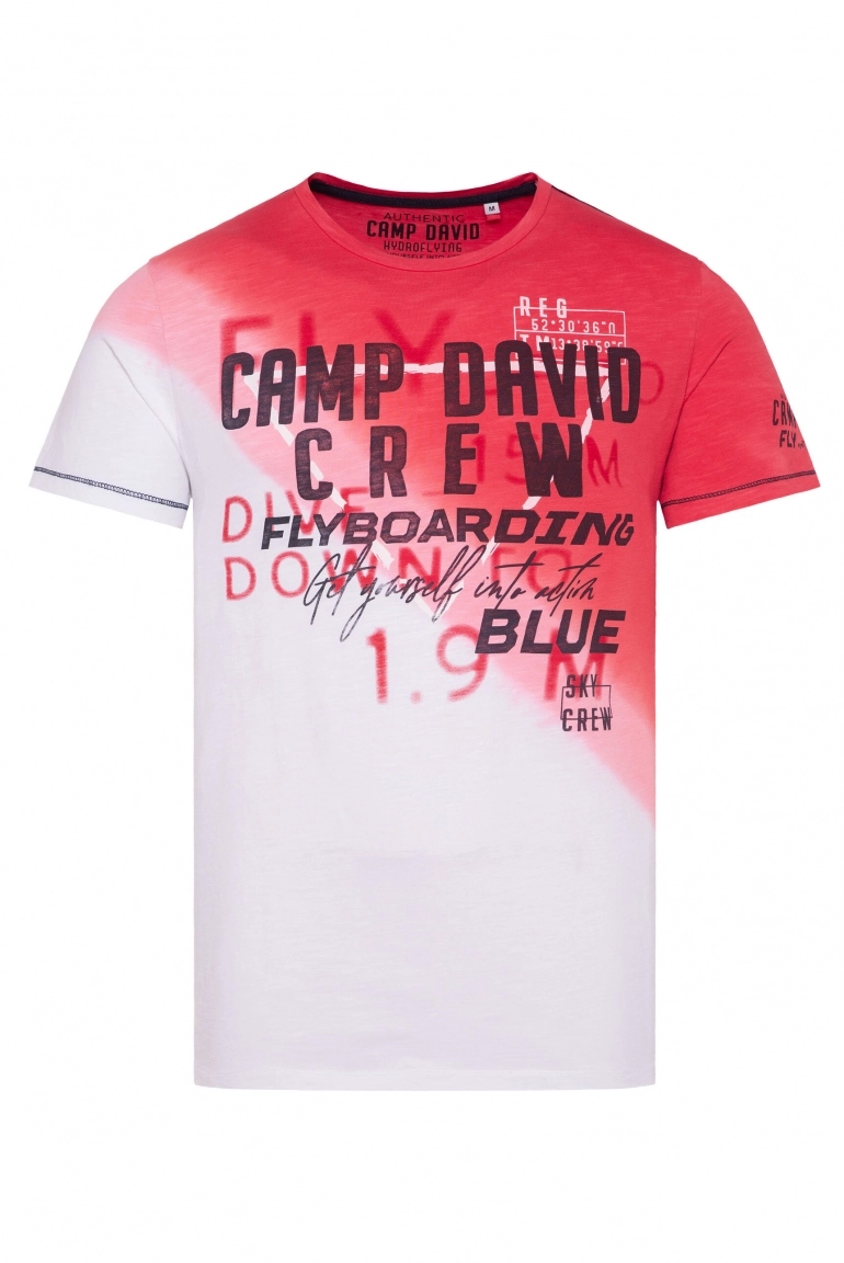 футболка nautical red