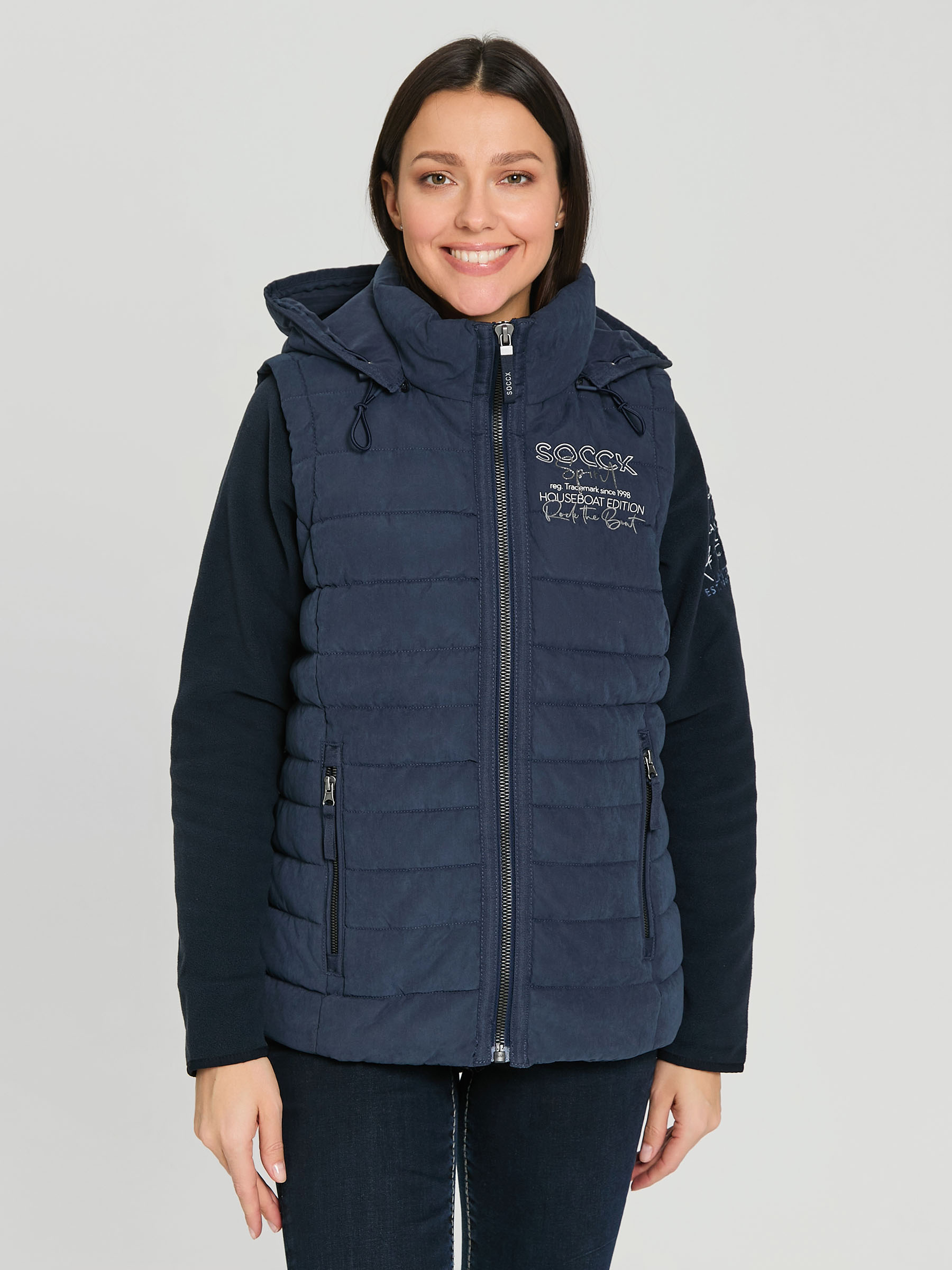 жилет blue navy