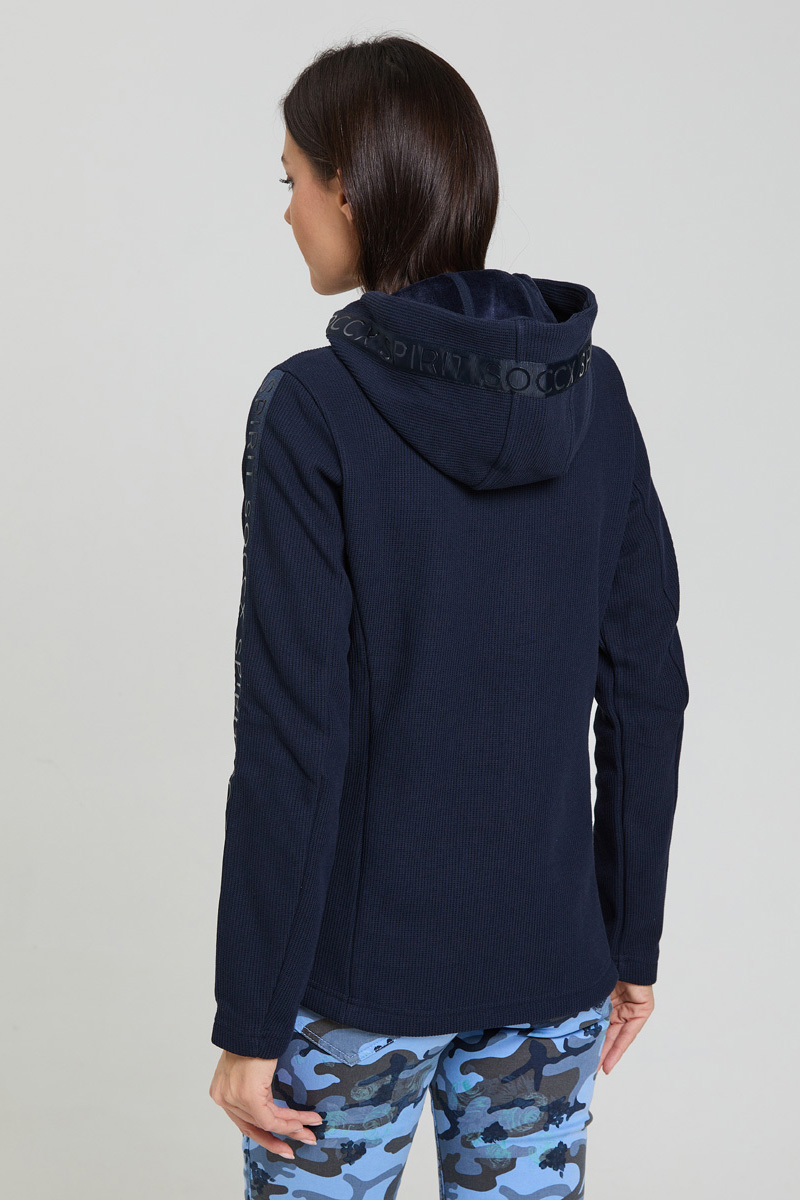 толстовка флис blue navy