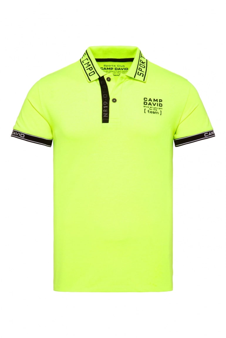поло neon yellow