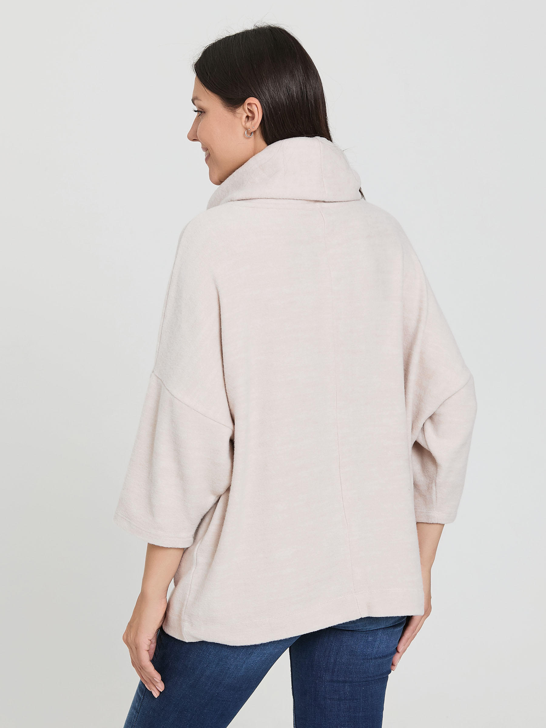 пуловер oversize cool sand mel.