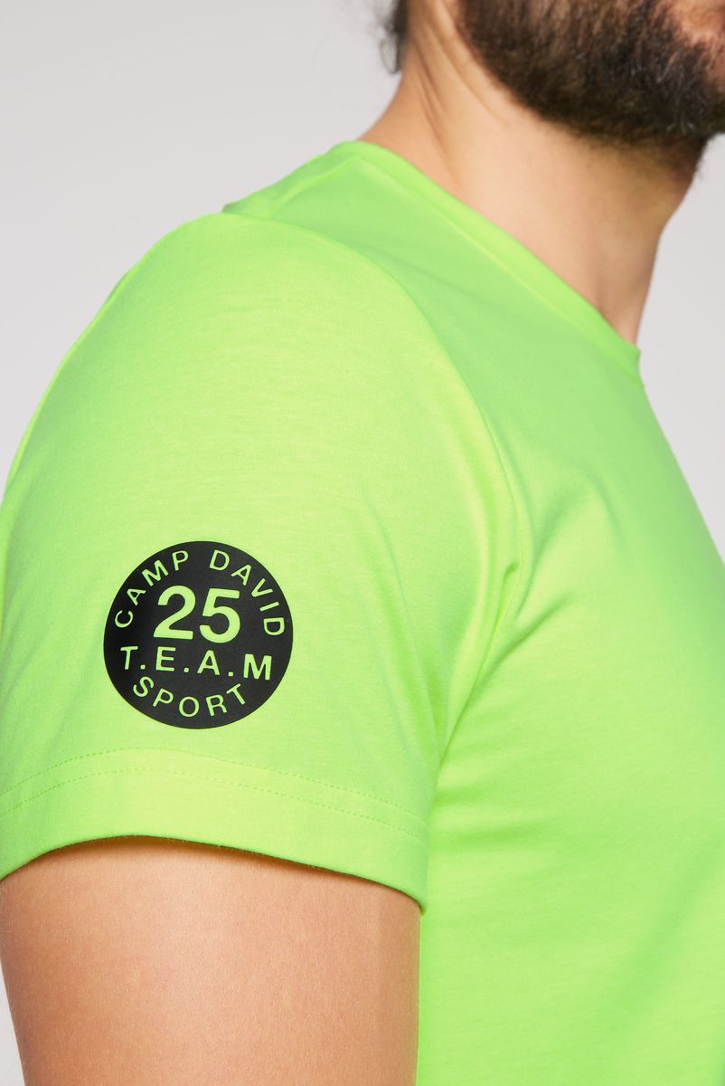 футболка neon yellow