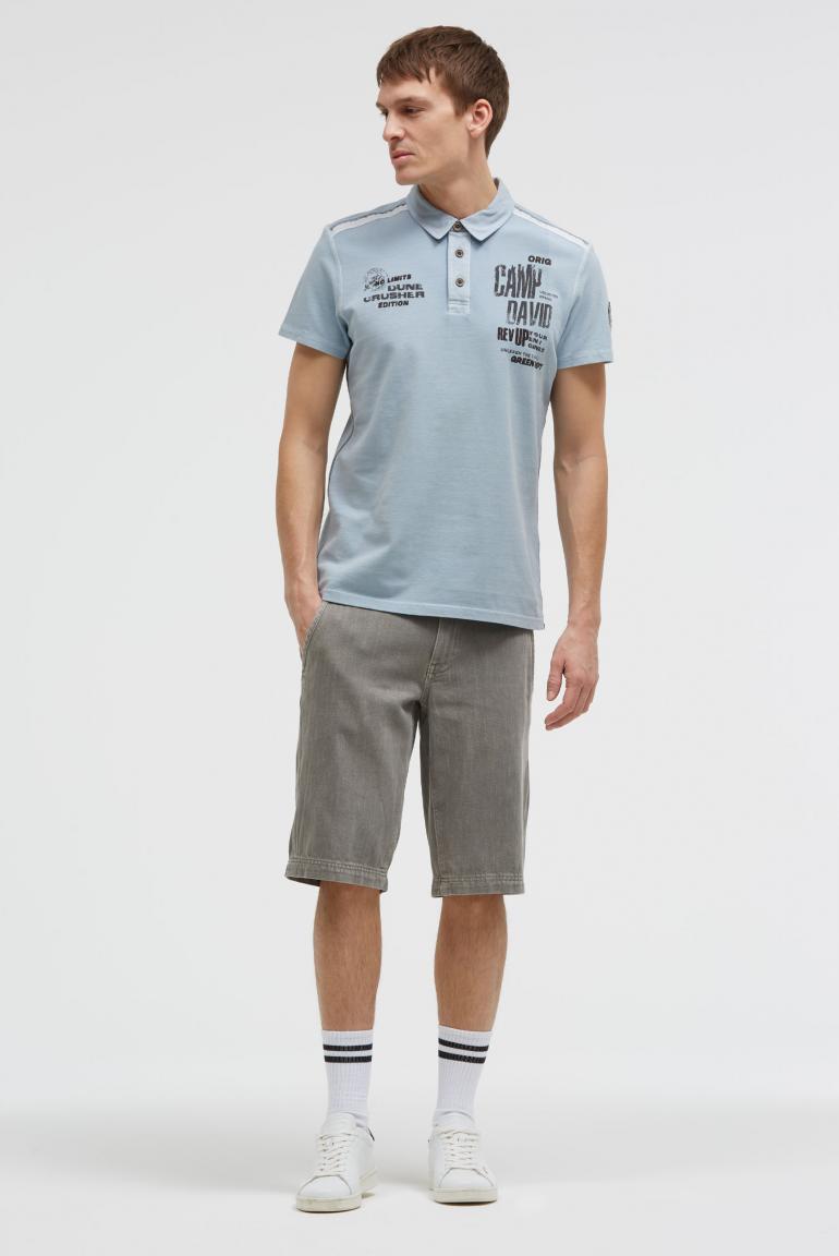 поло silver blue