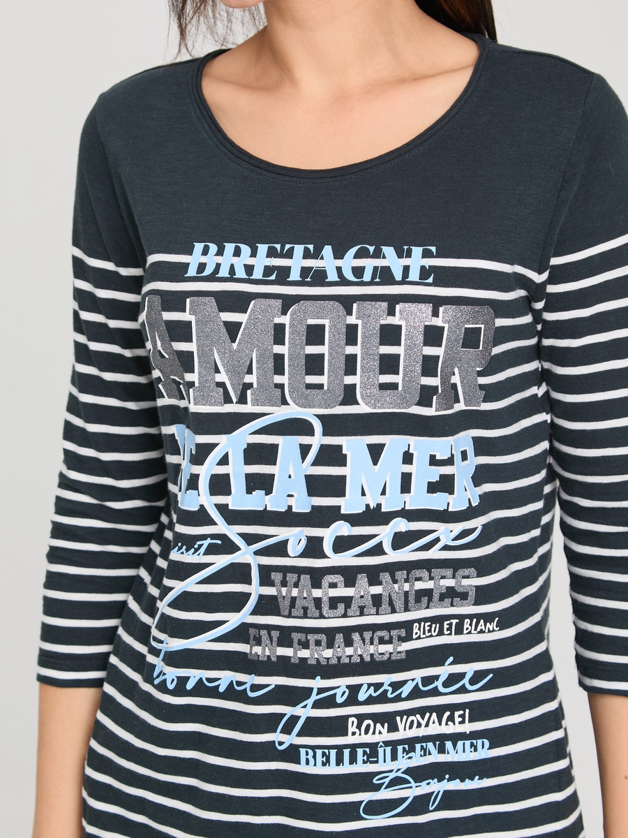 футболка 3/4 anthra