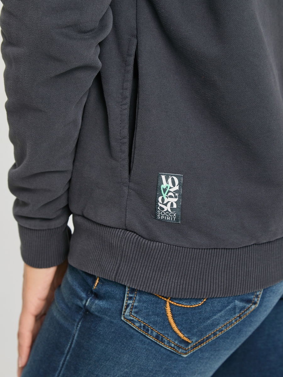 худи oversize anthra