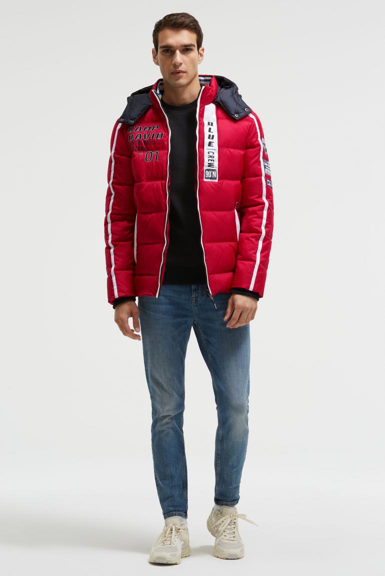 куртка bright red