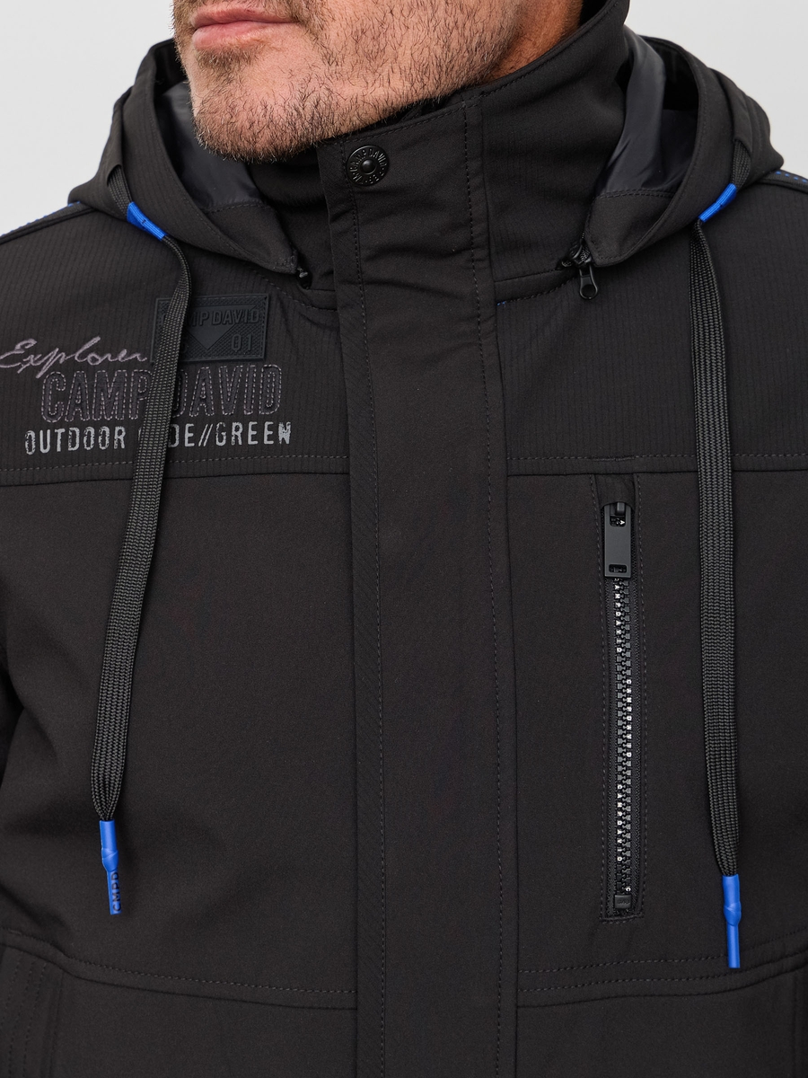 куртка softshell black