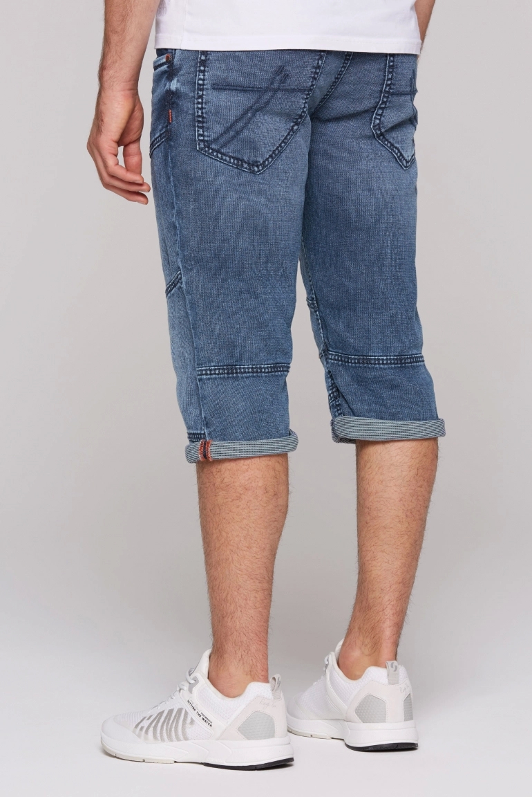 шорты HE:RY dark blue structure jogg