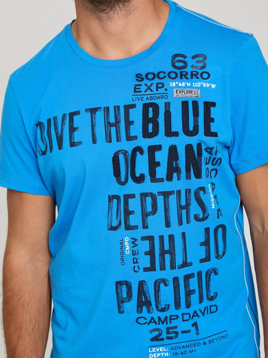 футболка pacific blue
