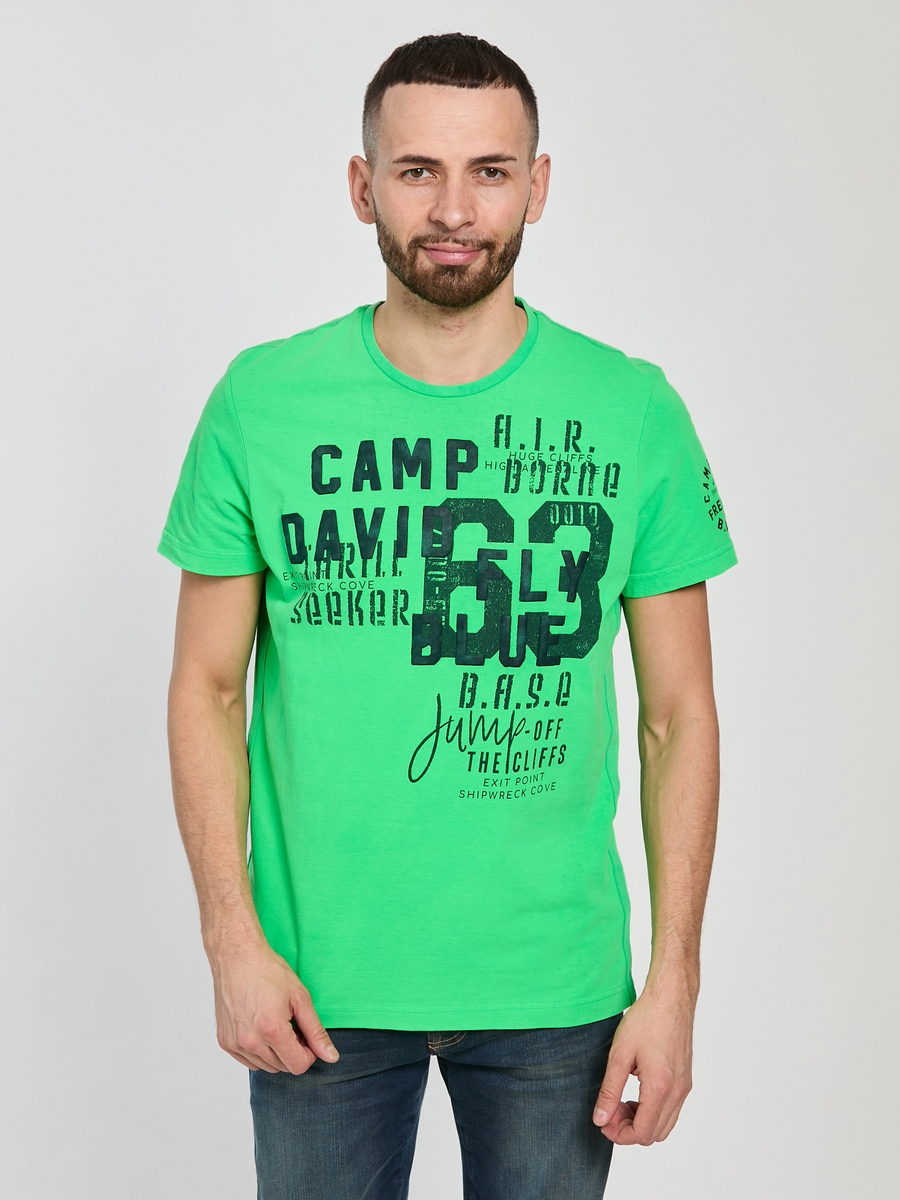 футболка electric green