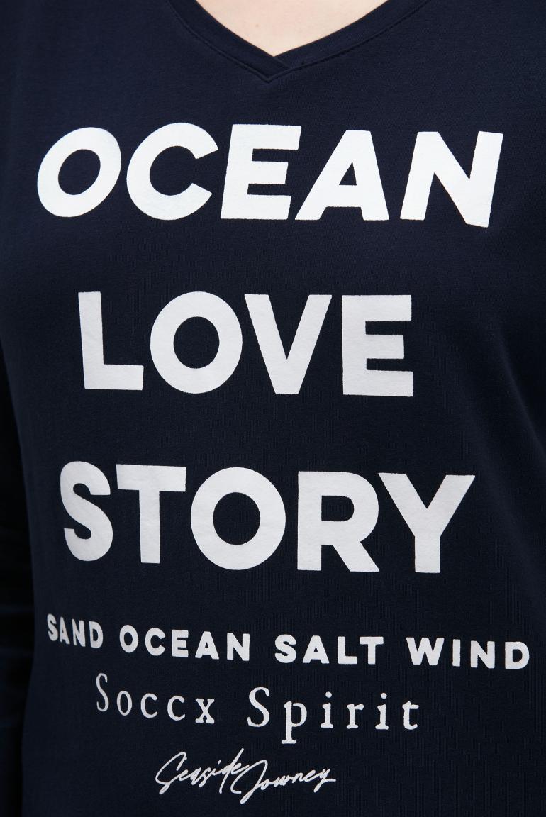 лонгслив blue navy