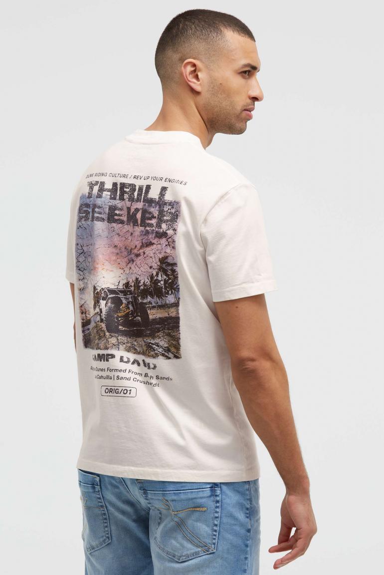 футболка relaxed fit ivory