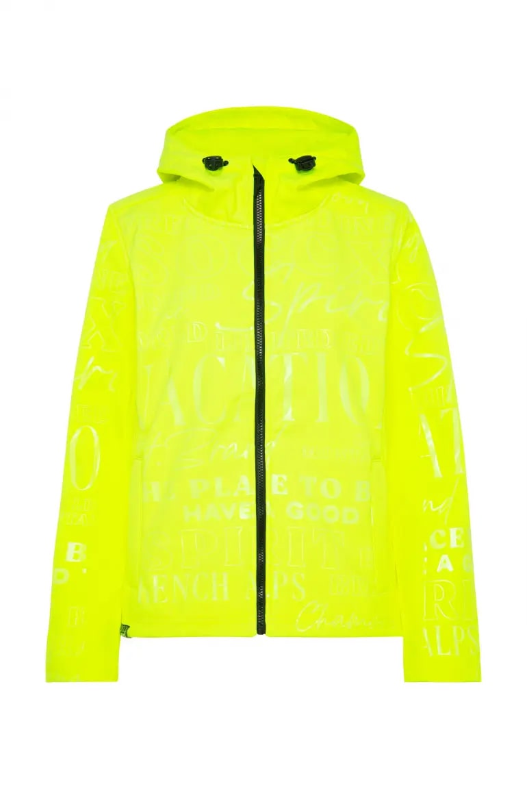 куртка softshell yellow lime