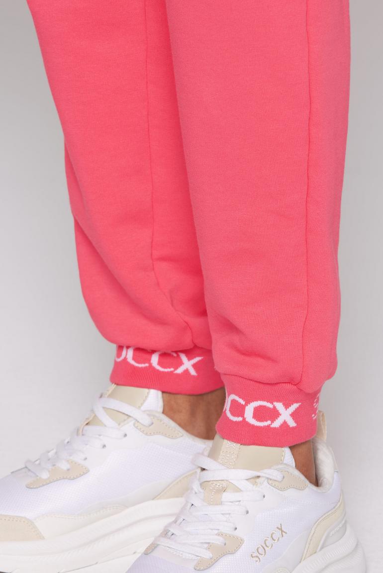 брюки трик. coral pink