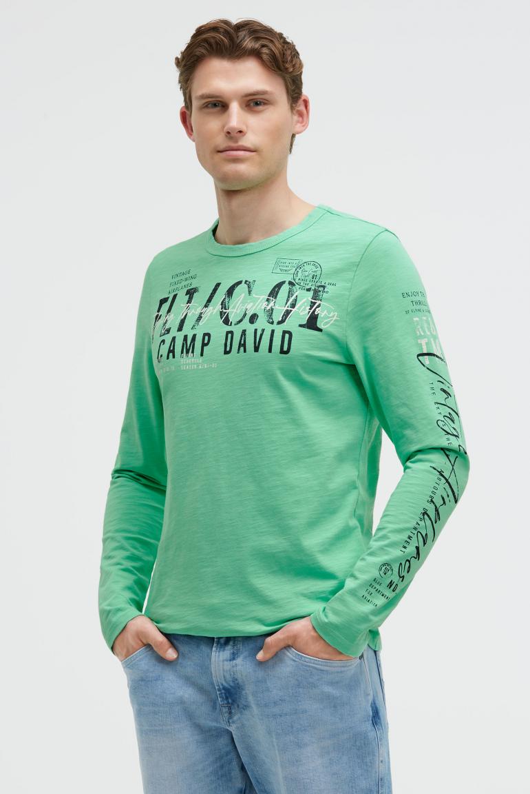 лонгслив flight green