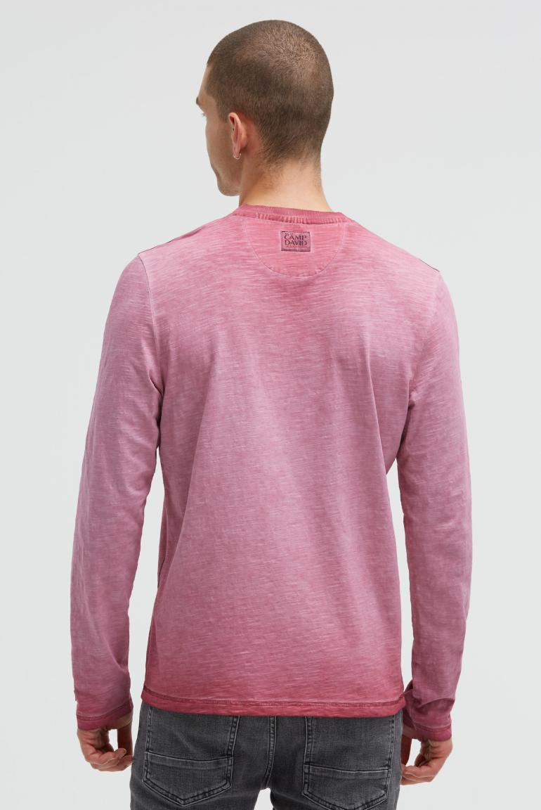 лонгслив brick red