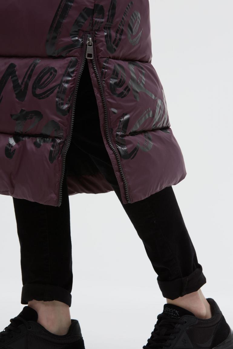 пальто night plum