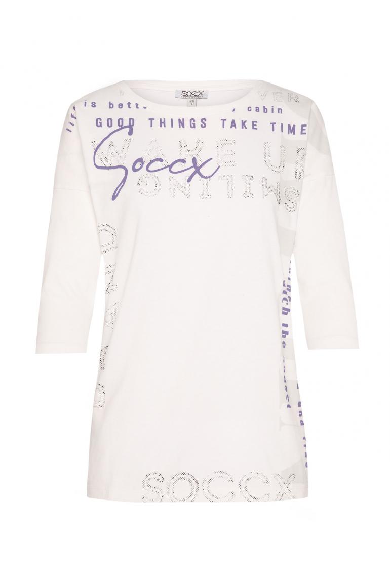 футболка 3/4 ivory