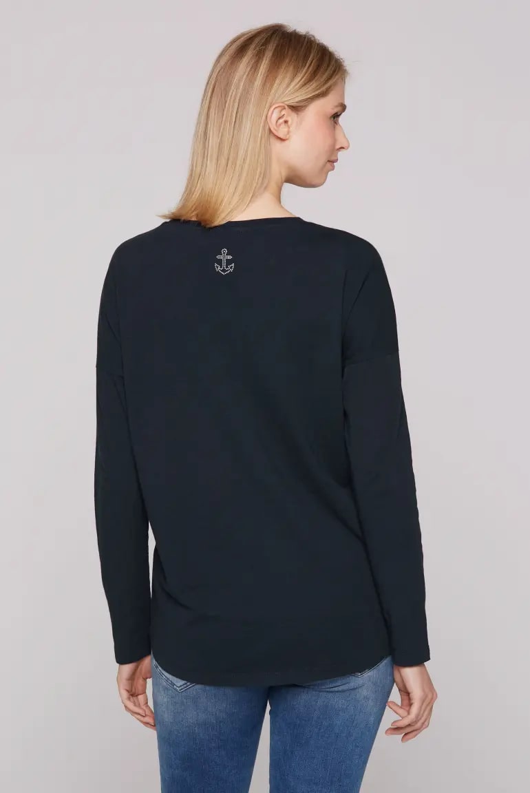 лонгслив blue navy