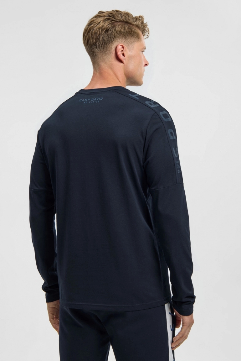 лонгслив blue navy