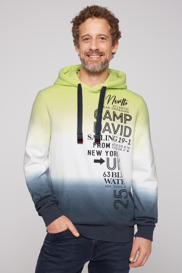 худи dip dye neon lime