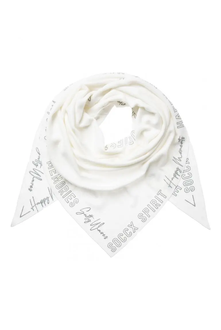 шарф ivory melange