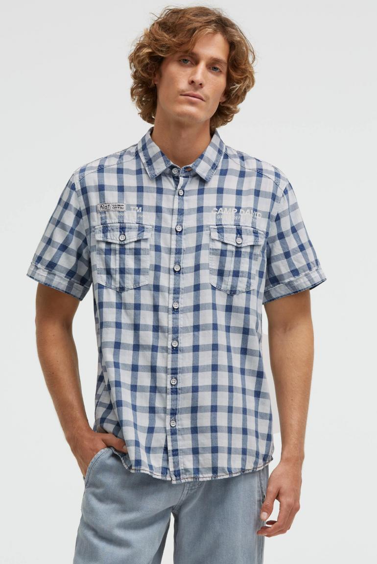 рубашка indigo blue