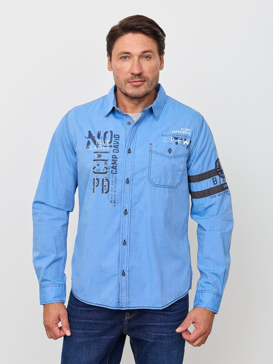 рубашка strong blue