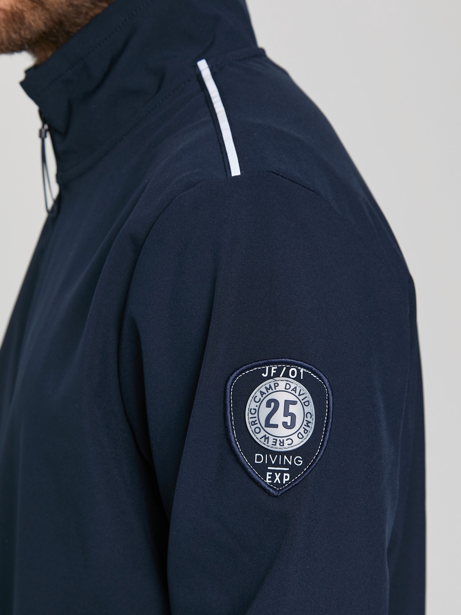 куртка softshell blue navy