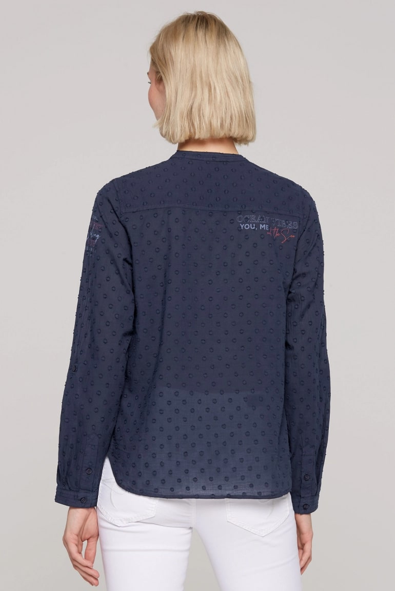 блуза blue navy