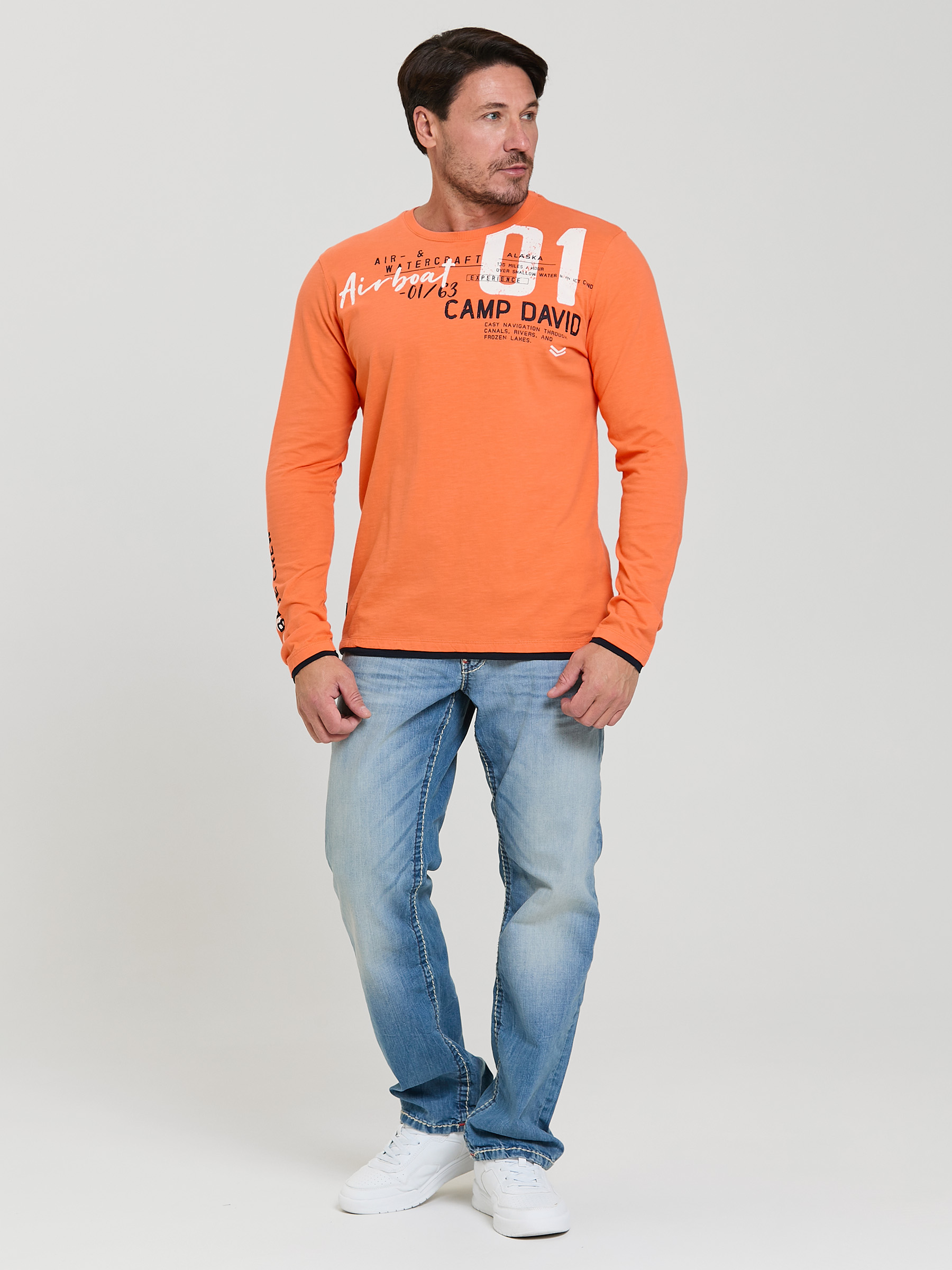 лонгслив mission orange
