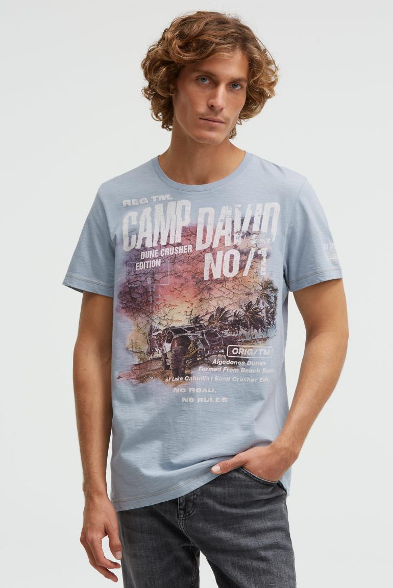 футболка silver blue