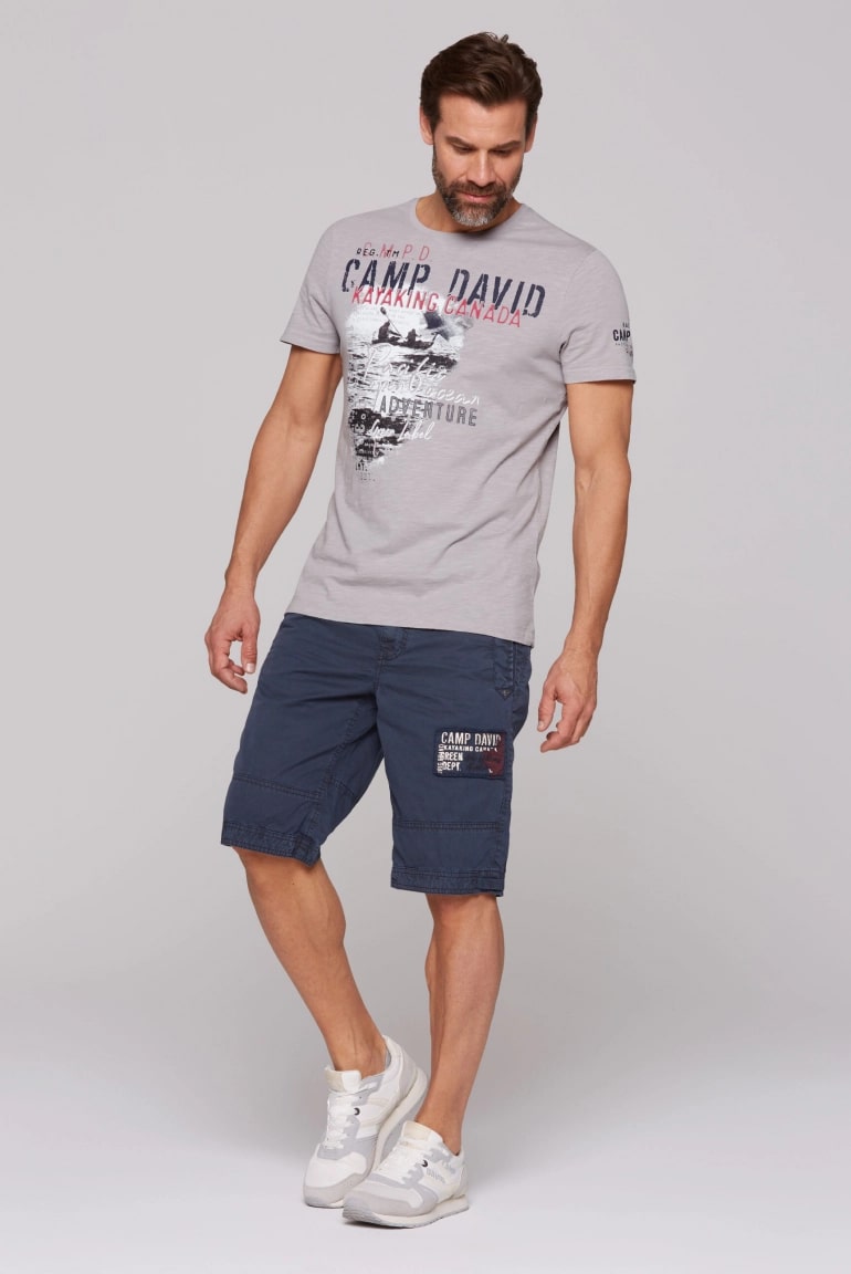 футболка polo grey