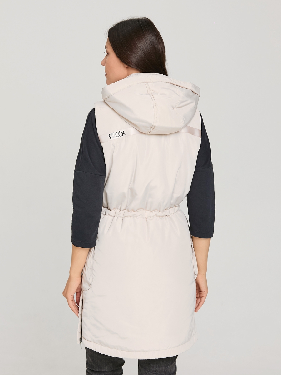 жилет удлиненный clear sand