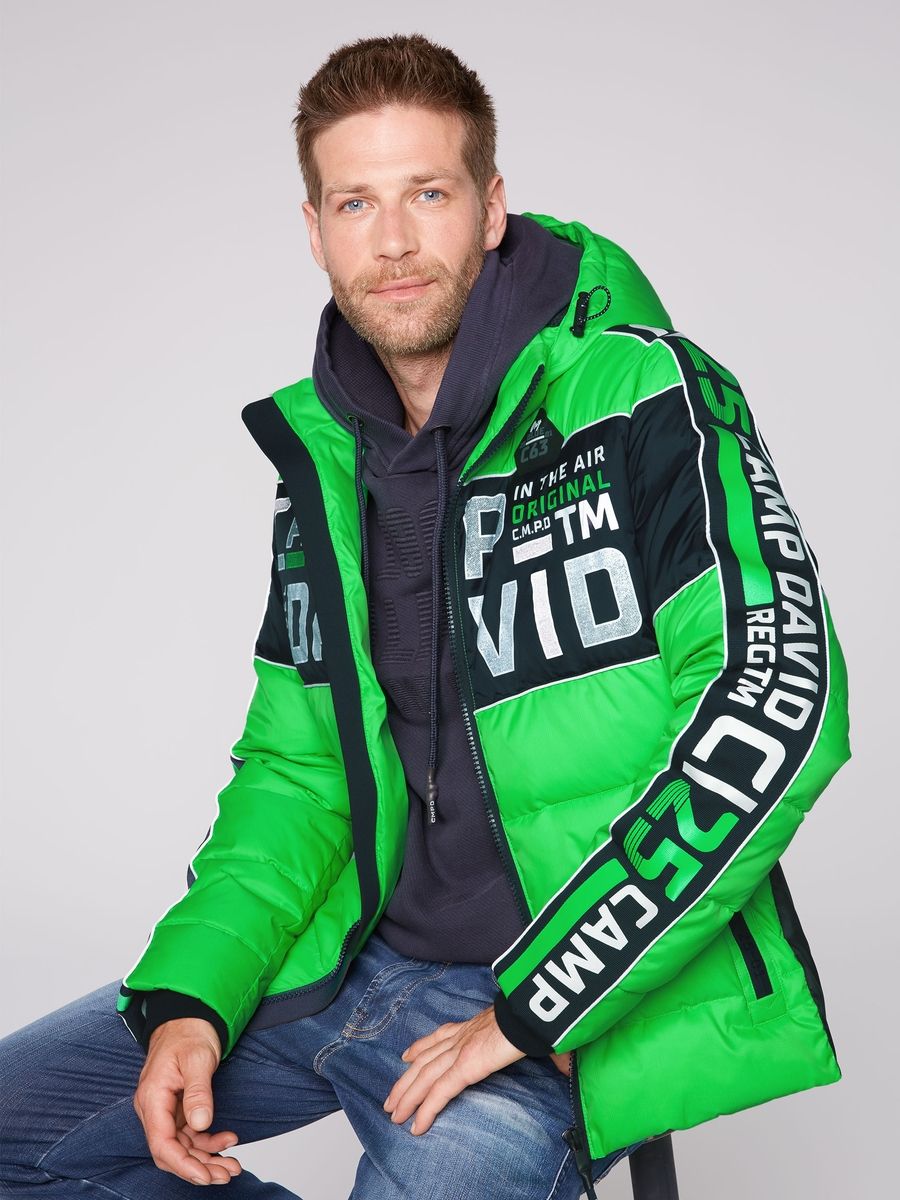 куртка electric green