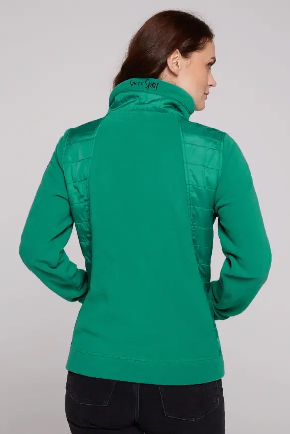 толстовка fleece bottle green