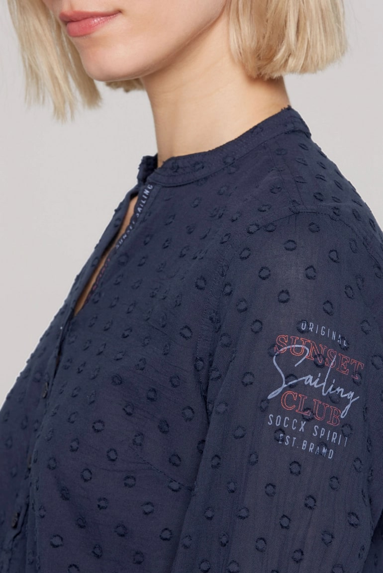 блуза blue navy