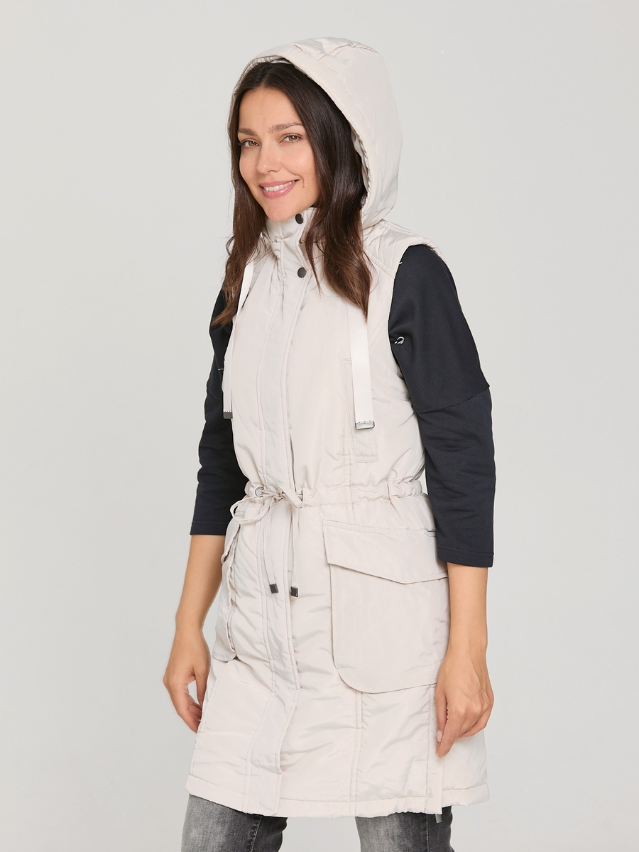 жилет удлиненный clear sand