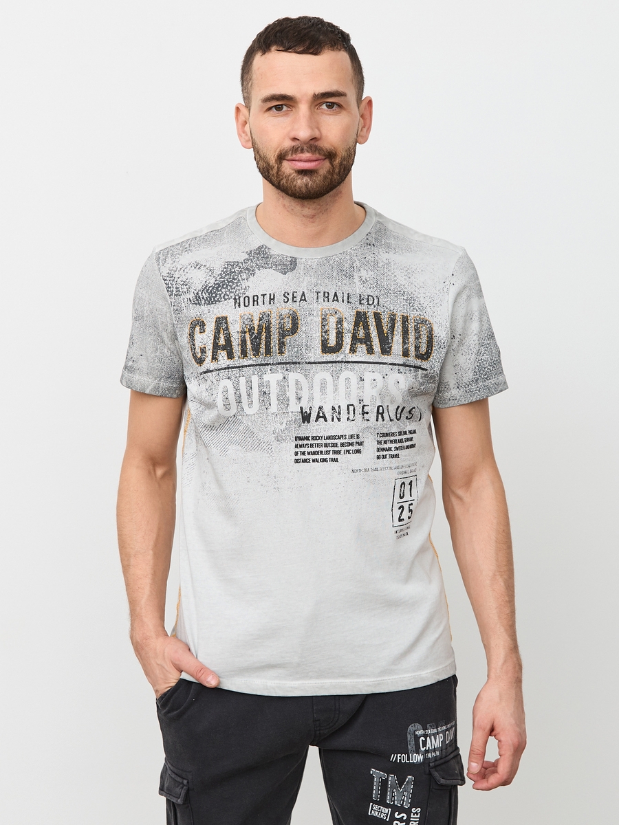 футболка polo grey