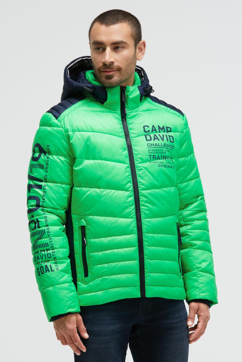 куртка electric green