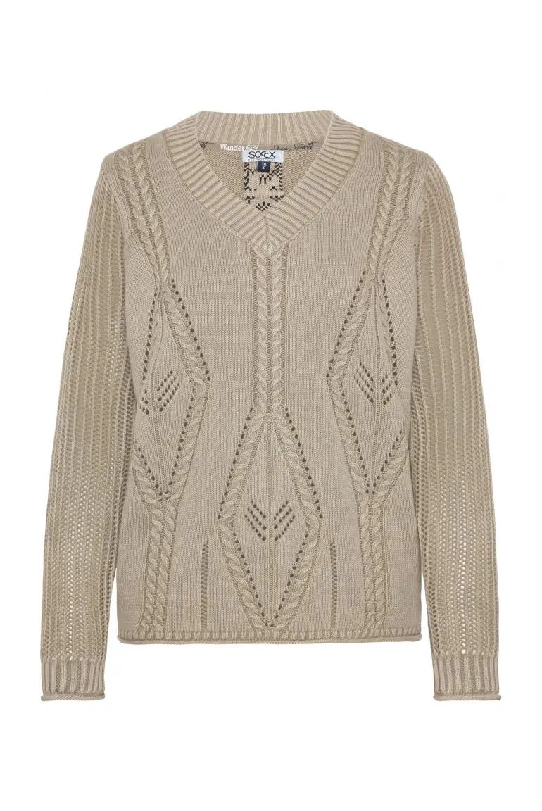 пуловер soft olive