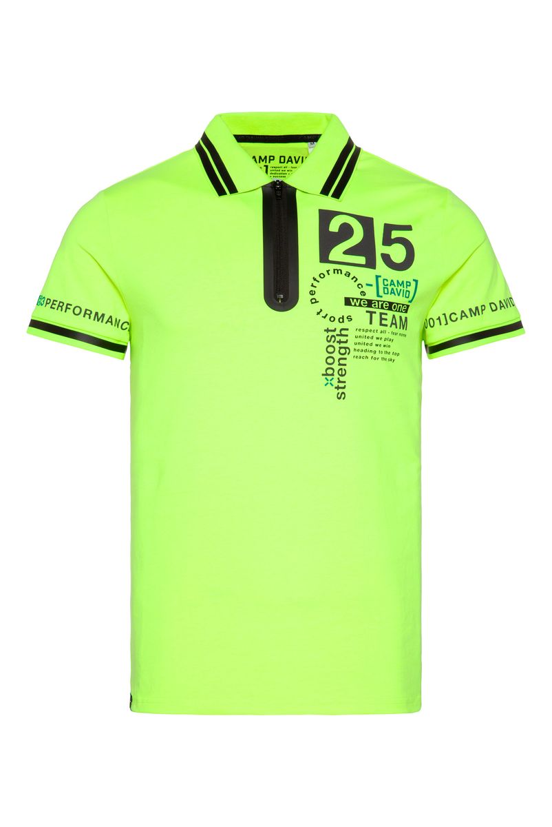 поло neon yellow