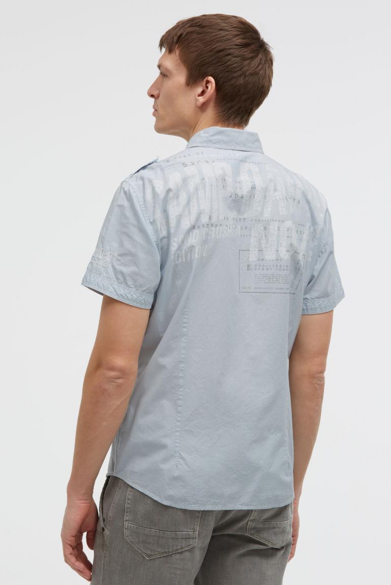 рубашка silver blue