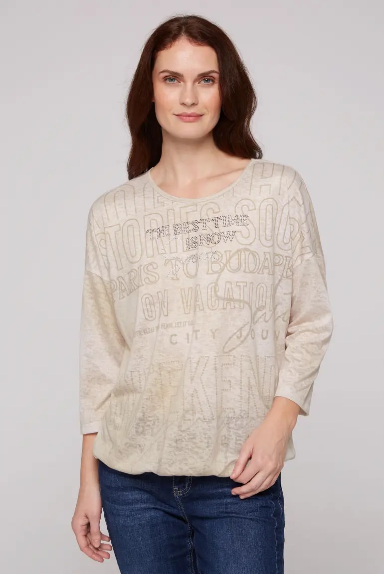 блуза stone beige